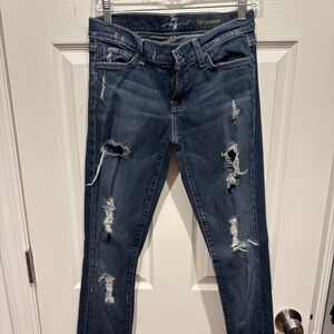 Seven for all Mankind Destroyed Jeans Roxanne
